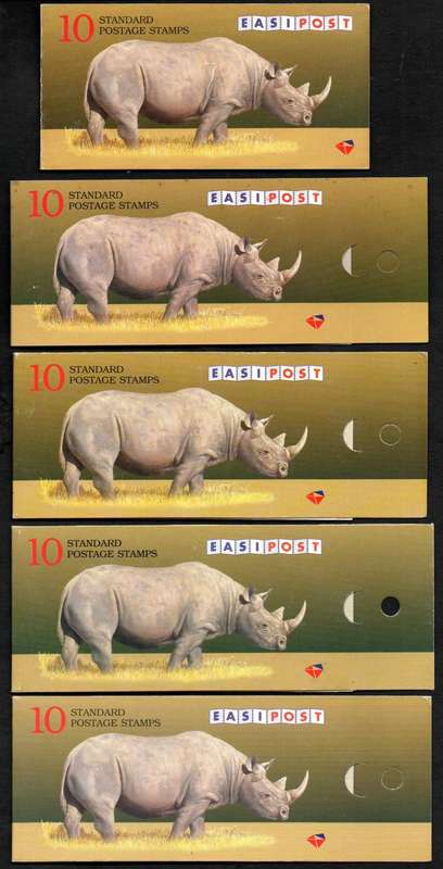 RSA SELECTION OF (X5) RHINO BOOKLETS. AS PER SCANS. GOOD VALUE.