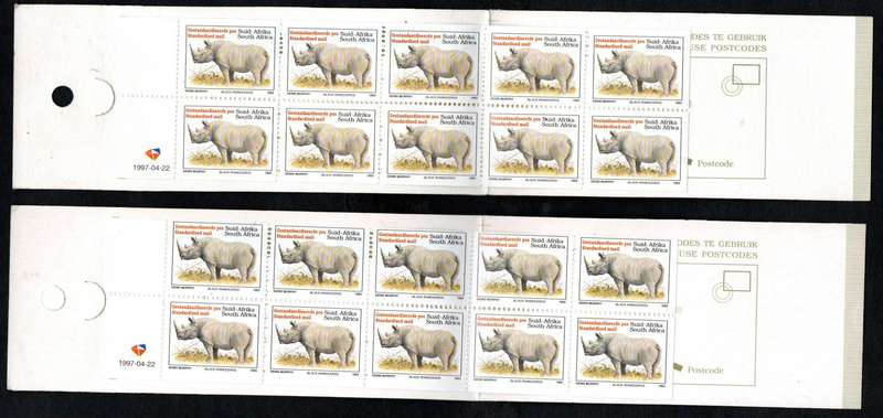 RSA SELECTION OF (X5) RHINO BOOKLETS. AS PER SCANS. GOOD VALUE.