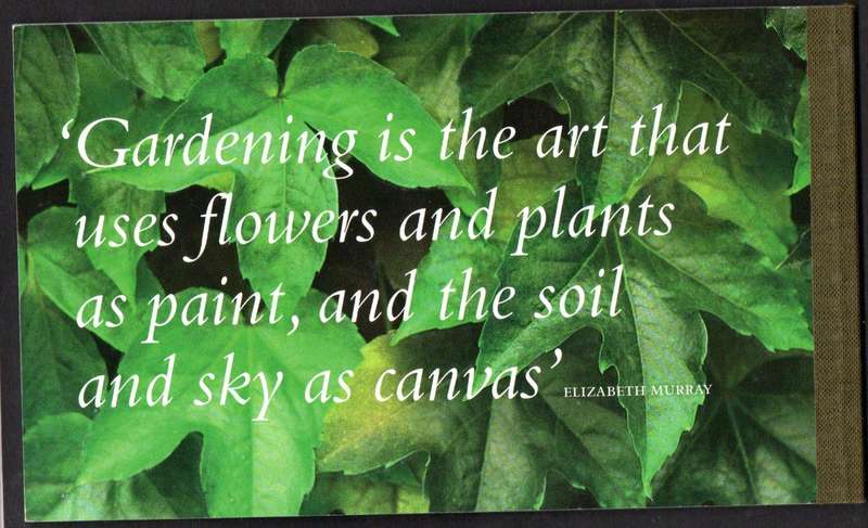 GB 2004 'THE GLORY OF THE GARDEN' ROYAL HORTICULTURAL SOCIETY MINT BOOKLET. DX33. CV GBP 40.