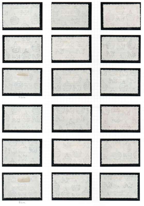 FALKLAND ISLANDS 1944 DEPS KGVI (SOUTH GEORGIA/GRAHAM LAND) MM SETS OF (X8) + ODD SHADES. CV GBP 38+
