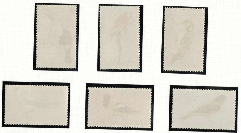 PANAMA 1969 BIRDS UMM SET OF (X6) SINGLES. SG915/20. LOVELY THEMATIC SET.