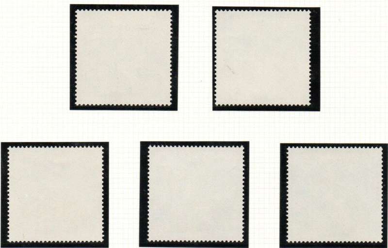 ALBANIA 1967 DALMATIAN PELICANS UMM SET OF (X5) SINGLES. AS PER SCANS. SG1098/1102. CV GBP 13+.