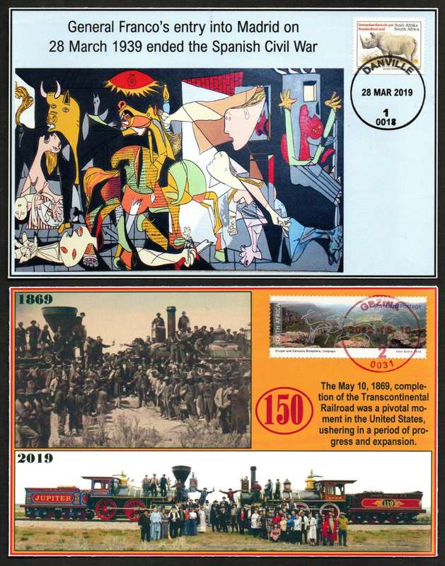 RSA CLEARANCE OF (X8) PRIVATELY MADE COVERS. AS PER SCANS. GREAT ITEMS.
