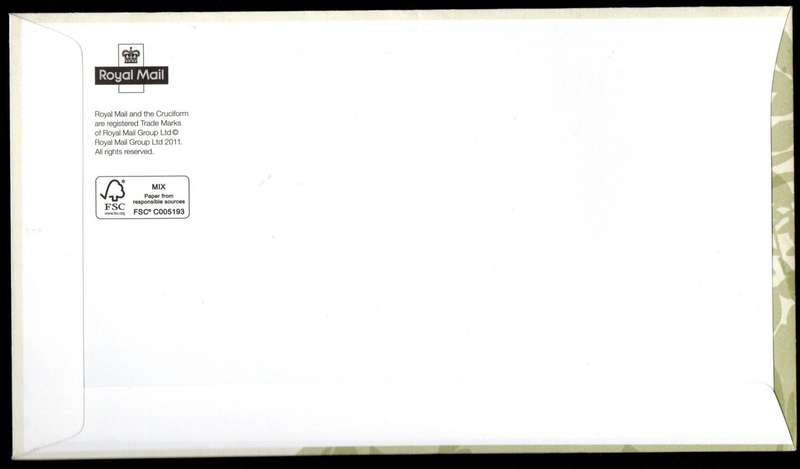 GB 2011 50TH ANN OF WORLD WILDLIFE FUND (WWF) MINI SHEET FIRST DAY COVER (TALLENTS HOUSE). GREAT FDC