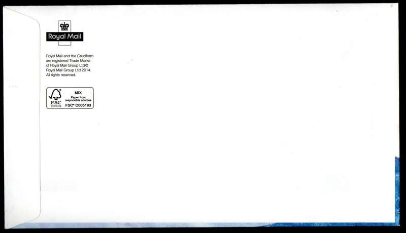 GB 2014 SUSTAINABLE FISH FIRST DAY COVER (TALLENTS HOUSE). AS PER SCANS. NICE FDC.