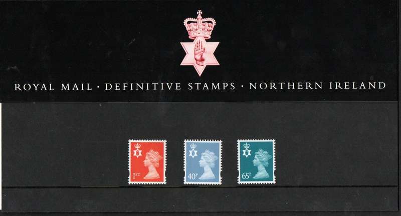 GB 2000 REGIONAL ISSUES (NORTHERN IRELAND) MACHIN DEFS MINT PRESENTATION PACK NO 52. CV GBP 18.
