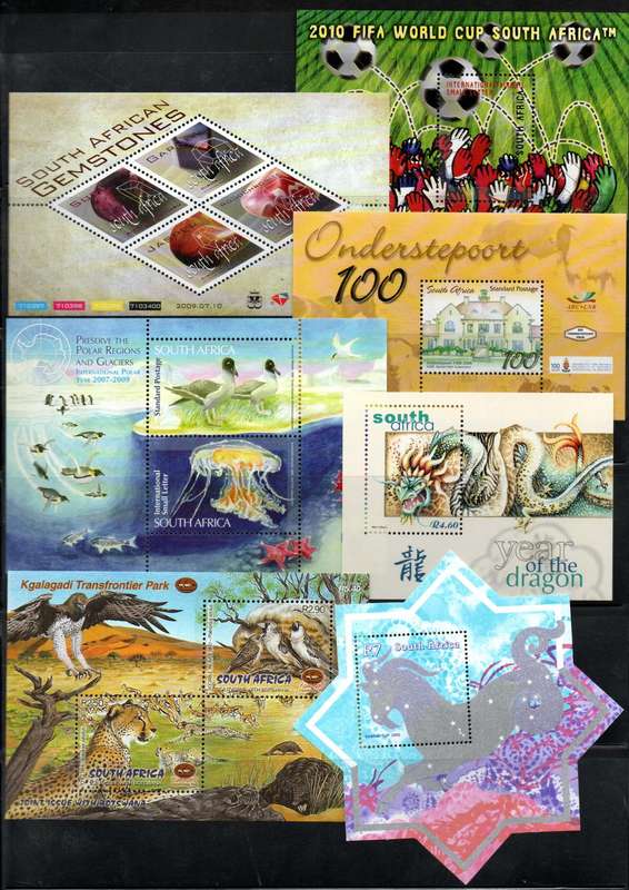 RSA SELECTION OF (X100+) UMM MINI SHEETS ETC. AS PER (X16) SCANS. BIG TOTAL CV!