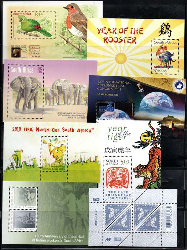 RSA SELECTION OF (X100+) UMM MINI SHEETS ETC. AS PER (X16) SCANS. BIG TOTAL CV!