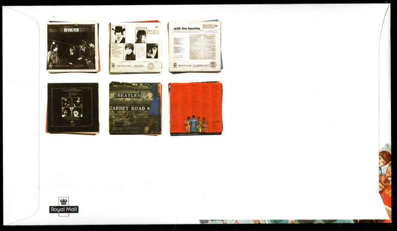 GB 2007 THE BEATLES ALBUM COVERS (X2) FIRST DAY COVERS (TALLENTS HOUSE). CV GBP 18. AS PER SCANS.