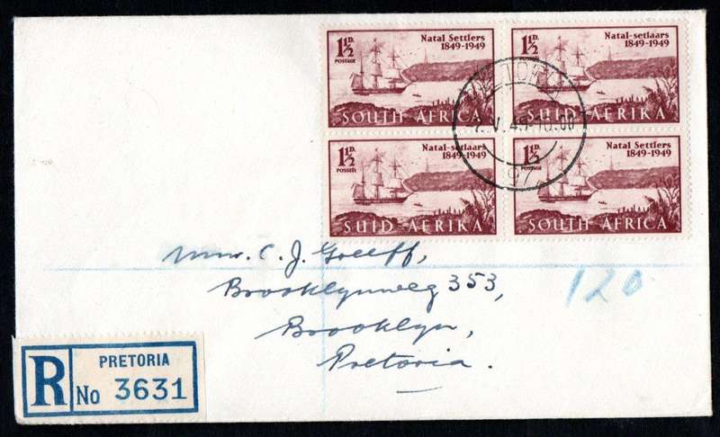 UNION 1949 CENT OF ARRIVAL OF BRITISH SETTLERS CLEARANCE OF (X21) COVERS. AS PER SCANS. GREAT LOT.