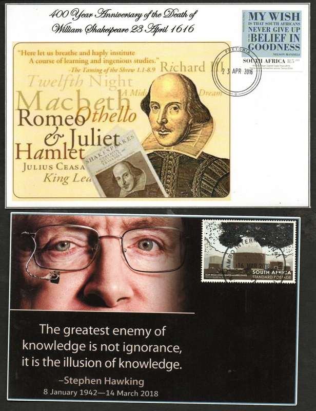 RSA CLEARANCE OF (X6) PRIVATELY MADE COVERS. AS PER SCANS. GREAT ITEMS.