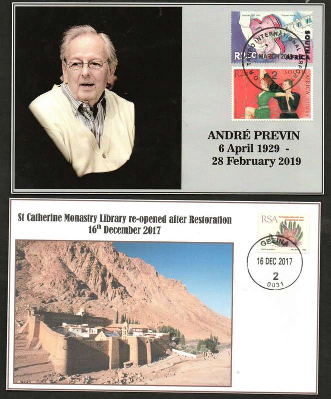 RSA CLEARANCE OF (X6) PRIVATELY MADE COVERS. AS PER SCANS. GREAT ITEMS.