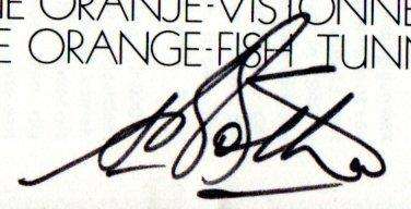 RSA 1975 OPENING OF ORANGE-FISH RIVER TUNNEL COMM COVER SIGNED 'MINISTER OF WATER - SP BOTHA'.