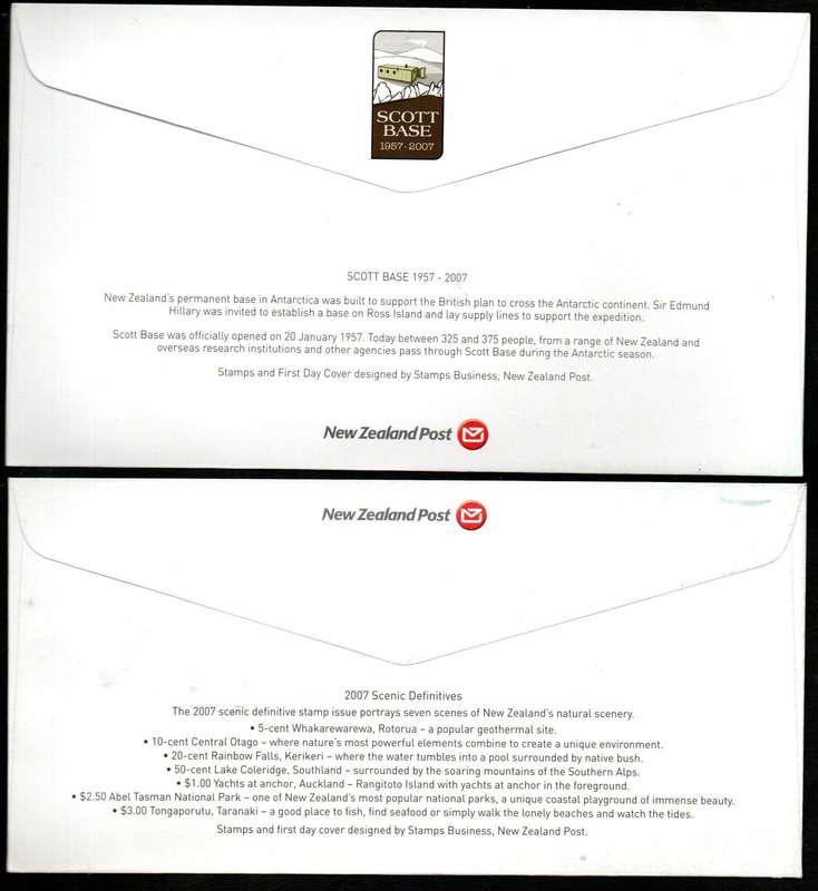 NEW ZEALAND 2006/2007 SELECTION OF (X13) FIRST DAY COVERS. AS PER SCANS. GREAT LOT. GOOD VALUE.