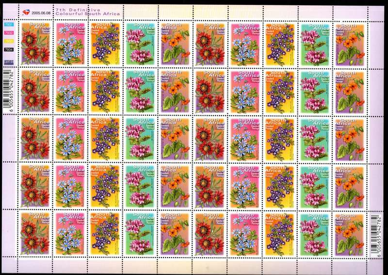 RSA 7TH DEF UMM STANDARD POSTAGE FULL SHEET OF (X50). DATED 08/06/2005. AS PER SCANS. GOOD VALUE.