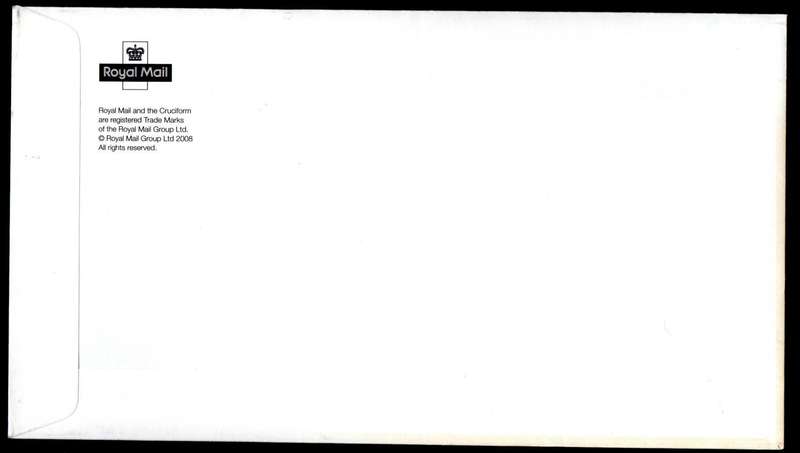 GB 2008 IAN FLEMING'S JAMES BOND FIRST DAY COVER (TALLENTS HOUSE). AS PER SCANS. CV GBP 10.