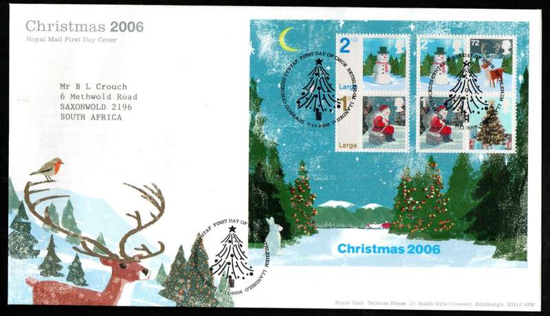 GB 2006 CHRISTMAS FIRST DAY COVER (BETHLEHEM, LLANDEILO) FIRST DAY COVER. AS PER SCANS. NICE FDC.