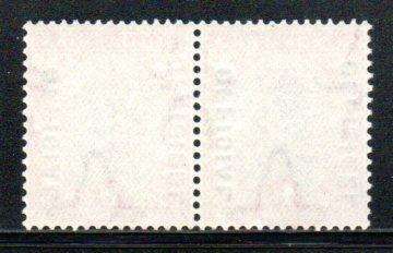 UNION 1930-47 1d OFFICIAL UMM PAIR WITH VARIETY 'STOP AFTER OFFISIEEL AFRI STAMP'. SACC13c. CV R1300