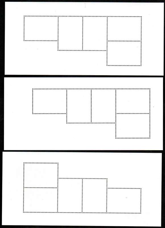 Botswana 2000-3 wetlands msheets (X3) umm. Series 1, 2, 4 - as per scans - total CV GBP 21+ - lovely