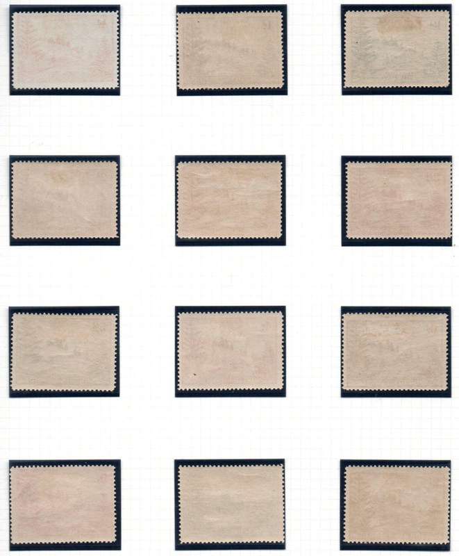 Norfolk Island 1947-59 m/mint short set to 2s (missing 3d, 2s shades) - as per scans.