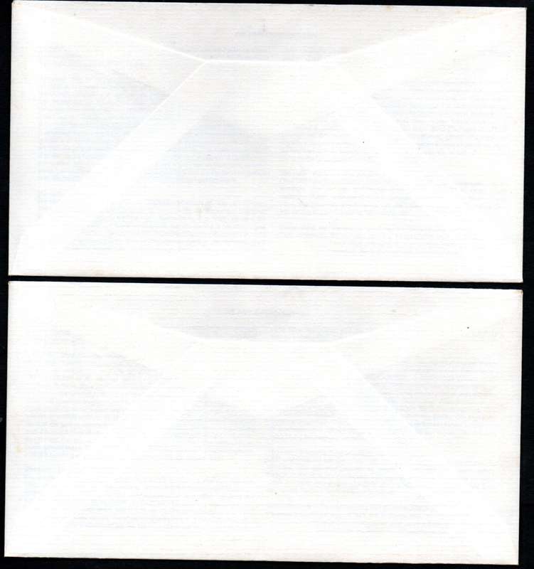 RSA 1985 inaug of the Cape Parliamentary Buildings (x2) fdcs 'signed - speaker' - as per scans.