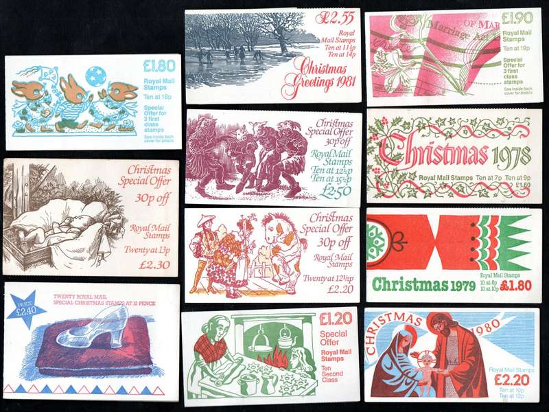 GB selection of (x25) mint/complete booklets - as per (x3) scans - good value lot.