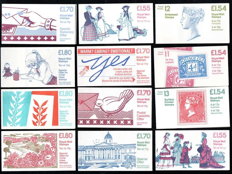 GB selection of (x25) mint/complete booklets - as per (x3) scans - good value lot.