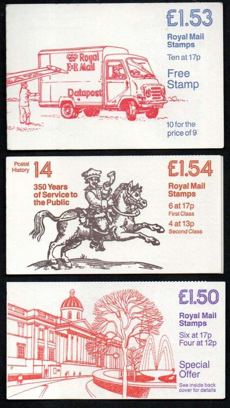 GB selection of (x25) mint/complete booklets - as per (x3) scans - good value lot.