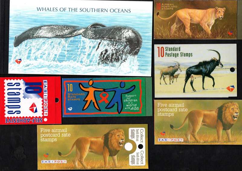 RSA selection of (x13) mint/self-adhesive booklets - as per (x2) scans  CV R2260.