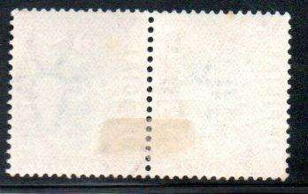 Union 1930-47 1d Official on CC43a (inv wmk) mm pair with variety 'stop after Offisieel Eng stamp'.