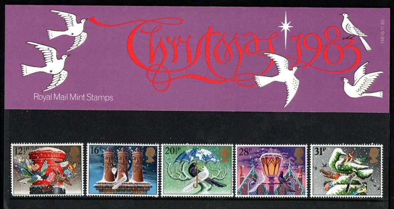 GB 1983 Christmas mint presentation pack no 143 - as per scans.