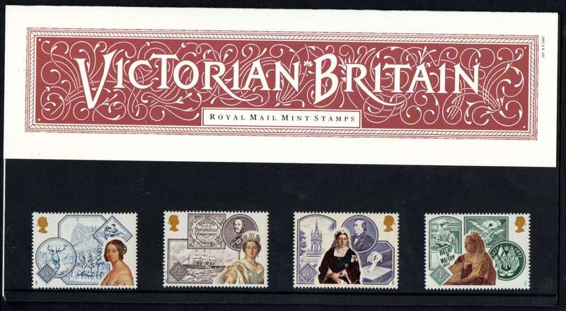 GB 1987 150th anniv of Queen Victorias accession mint presentation pack no 183.