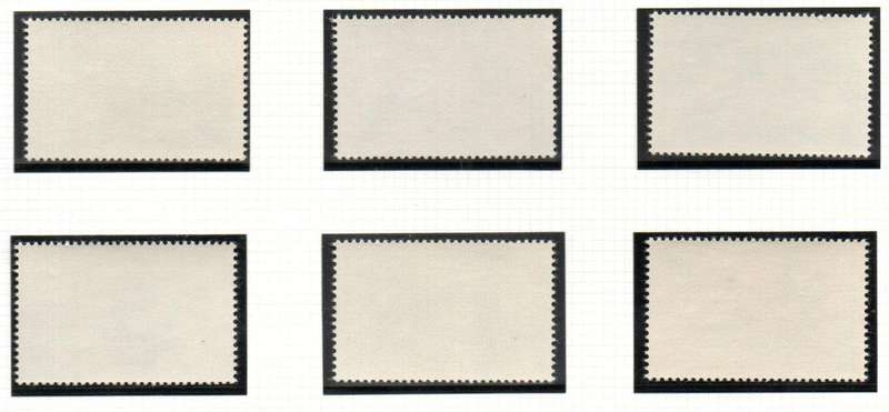 Romania 1981 pigeons umm set of (x6) singles - SG4627-32.