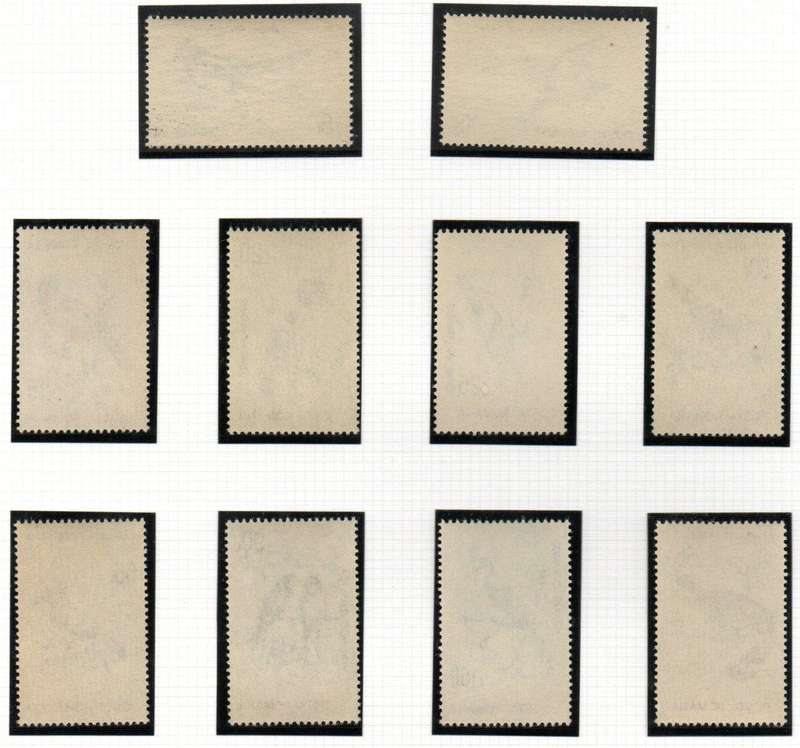Romania 1993 birds umm set of (x10). SG5510-19 - lovely thematic set.
