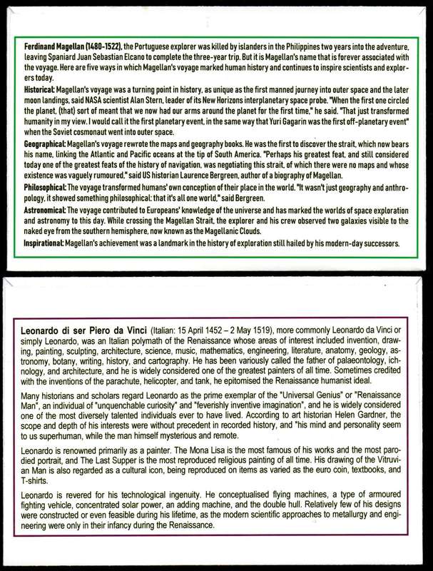 RSA clearance of (x8) privately made covers - as per scans