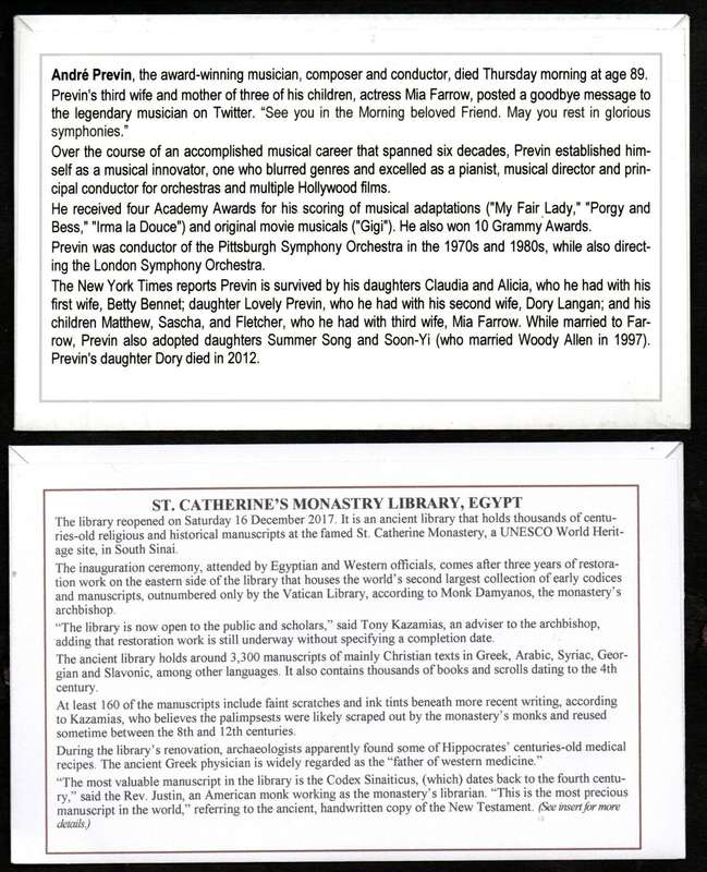RSA clearance of (x8) privately made covers - as per scans