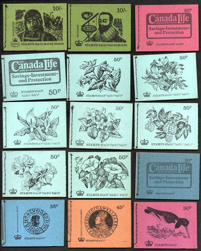 GB selection of (x29) decimal stitched mint/complete booklets - as per scans - good value lot.