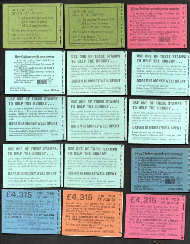 GB selection of (x29) decimal stitched mint/complete booklets - as per scans - good value lot.