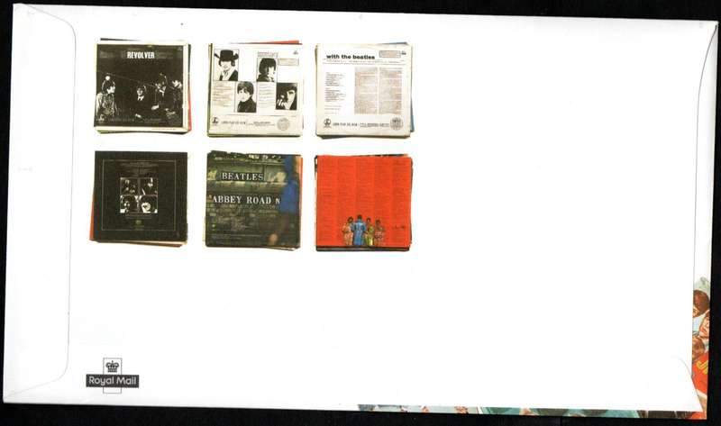 GB 2007 The Beatles album covers (x2) first day covers (Tallents House) - CV GBP 12+ - as per scans.