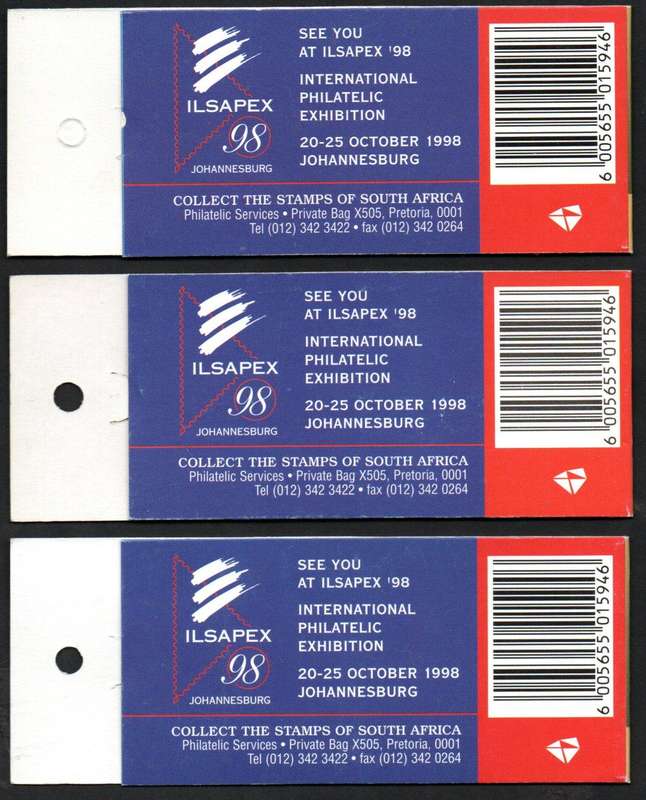 RSA (x3) rhino booklets mint and complete - as per scans.