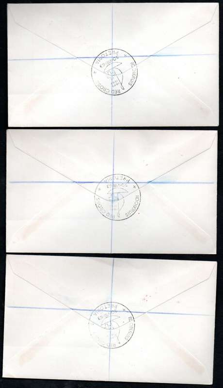 RSA 1963 centenary of Red Cross selection of (x19) covers - condition etc as per scans.