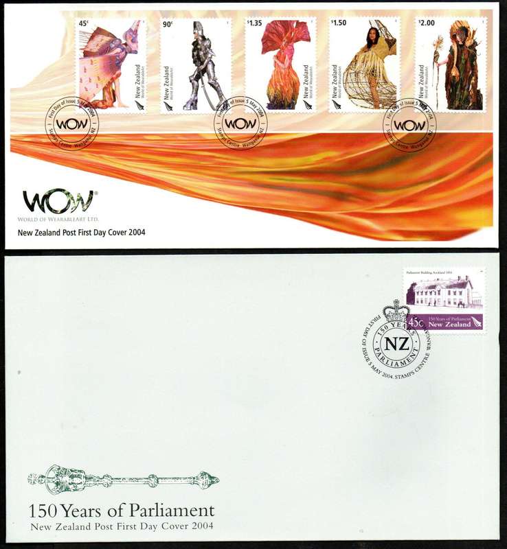New Zealand 2002/2005 selection of (x14) first day covers - as per scans - great lot - good value.