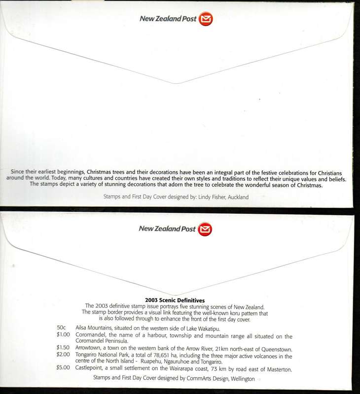 New Zealand 2002/2005 selection of (x14) first day covers - as per scans - great lot - good value.
