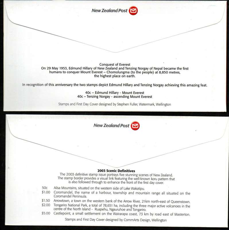 New Zealand 2002/2005 selection of (x14) first day covers - as per scans - great lot - good value.