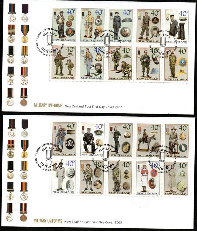 New Zealand 2002/2005 selection of (x14) first day covers - as per scans - great lot - good value.