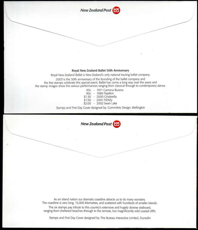 New Zealand 2002/2005 selection of (x14) first day covers - as per scans - great lot - good value.