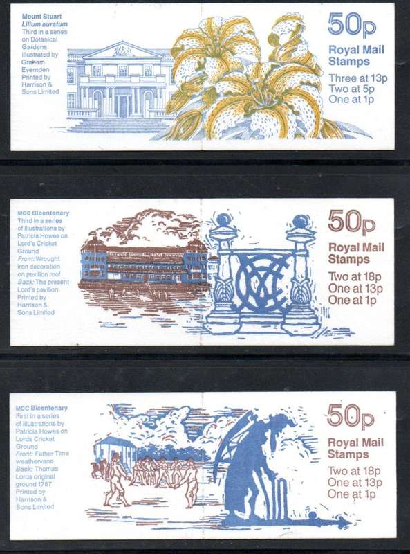 GB selection of (33) mint/complete booklets - as per scans  good value.