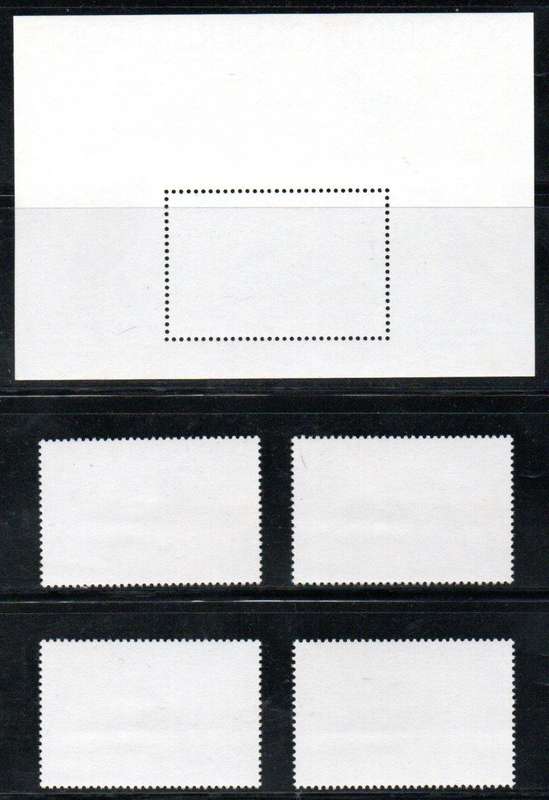 Sierra Leone 1985 bicent of John J Audubon (songbirds) umm set of (x4)+msheet - SG853/7  CV GBP 17