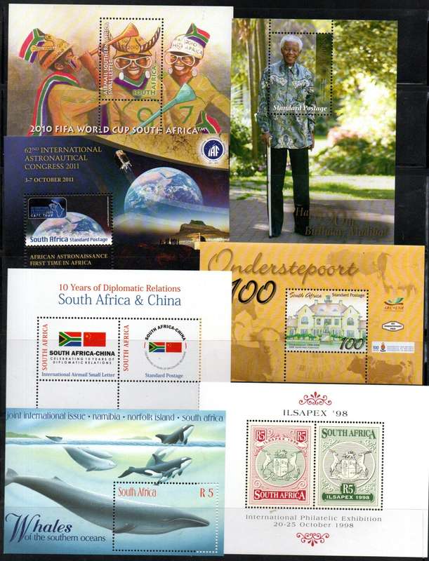 RSA selection of (x70+) umm mini sheets etc - as per (x13) scans - big total cv