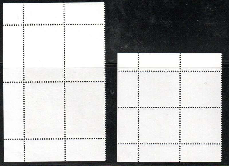 Namibia 1999 fun stamps for children - animals umm set of (x2) control blks - SACC283/4  CV R440.